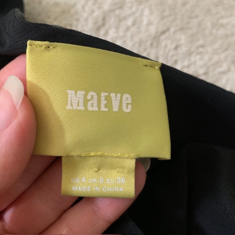 Anthropologie Maeve Silk One Shoulder Shirt - Picture 10 of 10